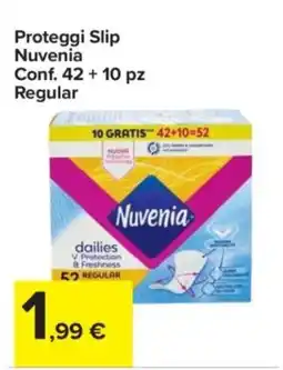 Carrefour Express Proteggi Slip Nuvenia offerta