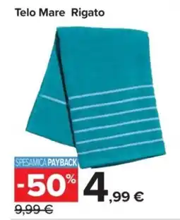 Carrefour Express Telo Mare Rigato offerta