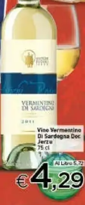 Crai Vino vermentino di sardegna doc offerta
