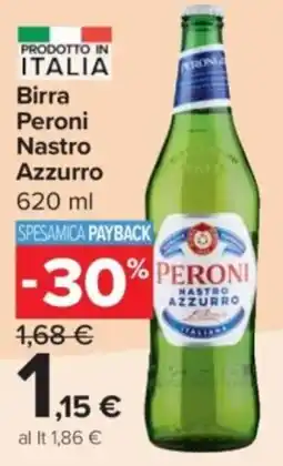 Carrefour Express Birra Peroni Nastro Azzurro offerta