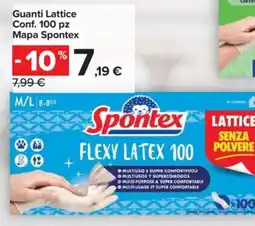 Carrefour Express Guanti Lattice Mapa Spontex offerta
