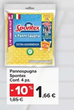 Carrefour Express Pannospugna Spontex offerta