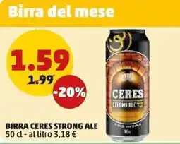 PENNY Birra ceres strong ale offerta