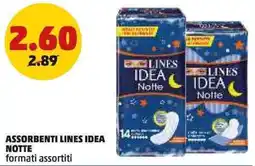 PENNY Assorbenti lines idea notte formati assortiti offerta