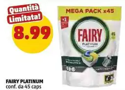 PENNY Fairy platinum conf. da 45 caps offerta