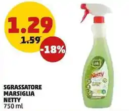 PENNY Sgrassatore marsiglia netty offerta