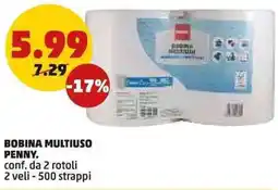 PENNY Bobina multiuso penny. conf. da 2 rotoli offerta