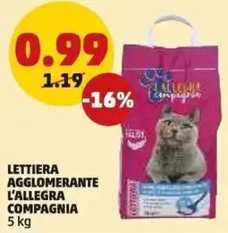 PENNY Lettiera agglomerante l'allegra compagnia offerta