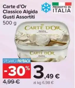 Carrefour Express Carte d'Or Classico Algida Gusti Assortiti offerta