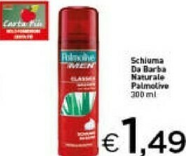 Crai Schiuma da barba naturale offerta
