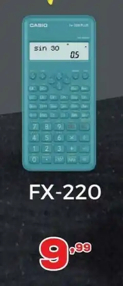 Fx-220 plus calcolatrice tasca calcolatrice scientifica blu