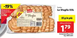Lidl Sondey Le Sfoglie XXL offerta