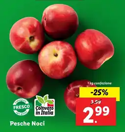 Lidl Pesche Noci offerta