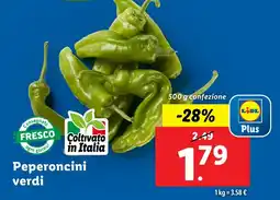 Lidl Peperoncini verdi offerta