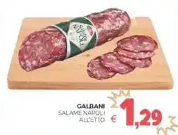 Eté Galbani salame napoli all'etto offerta