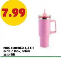 PENNY Mug termico: acciaio inox, colori assortiti offerta