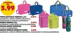 PENNY Porta bottiglie termico offerta