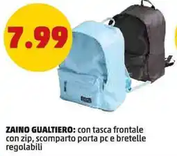 PENNY Zaino gualtiero: con tasca frontale offerta