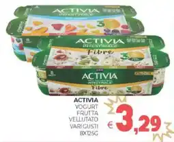 Activia yogurt frutta vellutato vari gusti