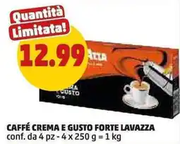 PENNY Caffé crema e gusto forte lavazza conf. da 4 pz - offerta