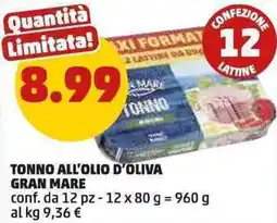 PENNY Tonno all'olio d'oliva gran mare offerta