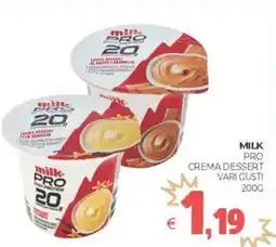 Eté Milk pro crema dessert vari gusti offerta