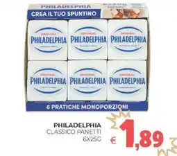 Eté Philadelphia classico panetti offerta