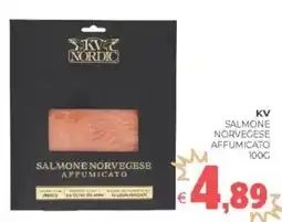 Eté Kv salmone norvegese affumicato offerta