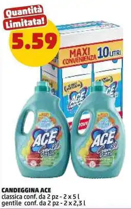 PENNY Candeggina ace classica conf. da 2 pz - gentile conf. da 2 pz - offerta