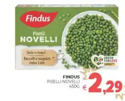 Eté Findus piselli novelli offerta