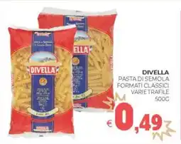 Eté Divella pasta di semola formati classici varie trafile offerta