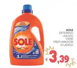 Eté Sole detersivo liquido varie profumazioni offerta