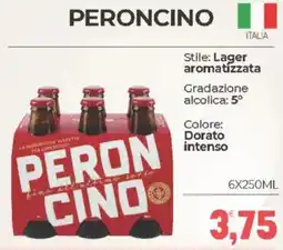 PERONCINO Stile: Lager aromatizzata