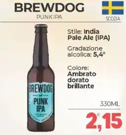 Eté Brewdog punk ipa offerta