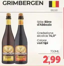 GRIMBERGEN Stile: Birre d'Abbazia