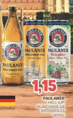 Eté Paulaner hell 4,9° munchner 4,9 weissbier 5,5 offerta