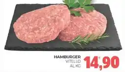 Eté Hamburger vitello offerta