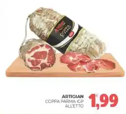 Eté Artigian coppa parma igp all'etto offerta