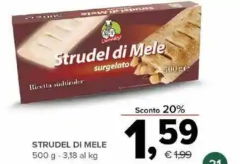 Todis Strudel Di Mele 500g offerta