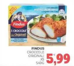 Eté Findus croccole originali offerta