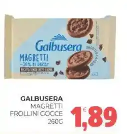 Eté Galbusera magretti frollini gocce offerta