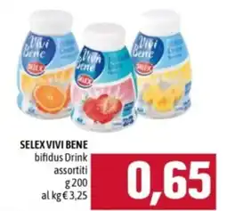 Famila SELEX VIVI BENE bifidus Drink assortiti offerta
