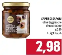 Famila SAPER DI SAPORI olive taggiasche denocciolate offerta
