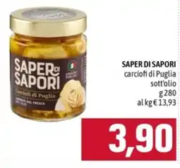 Famila SAPER DI SAPORI carciofi di Puglia sott'olio offerta