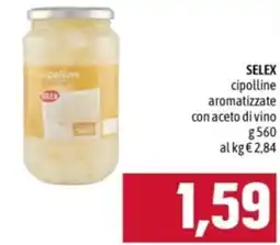 Famila SELEX cipolline aromatizzate con aceto di vino offerta