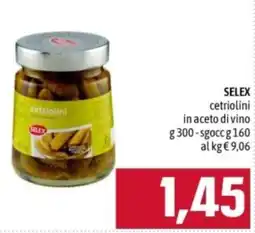 Famila SELEX cetriolini in aceto di vino offerta