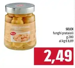 Famila SELEX funghi prataioli offerta