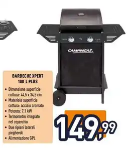 Unieuro BARBECUE XPERT CAMPINGAZ Barbecue xpert 100 L PLUS offerta