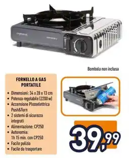 Unieuro CAMPINGAZ Fornello a gas portatile offerta