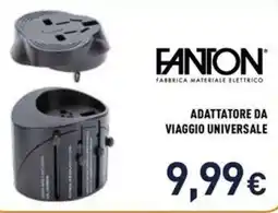 Unieuro Fanton adattatore da viaggio universale offerta